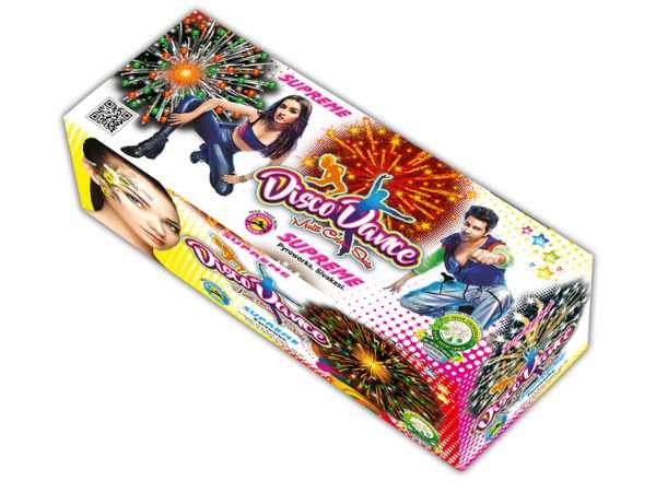 SK Pyro Park 30 MULTI COLOUR SHOTS/DISCO DANCE